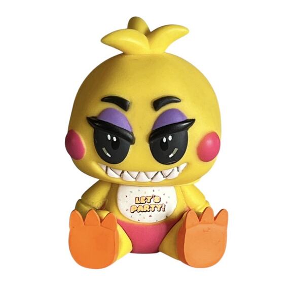 Funko FNAF Mystery Mini Beakless Chica Five Nights at Freddy's Series 1 Figure - Picture 5 of 5